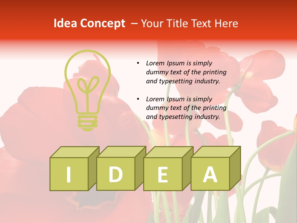 Tulpen PowerPoint Template