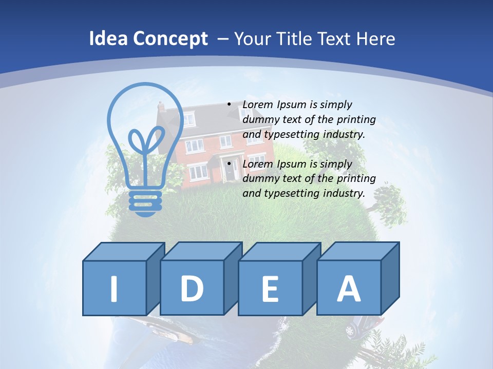 Dream Planet PowerPoint Template