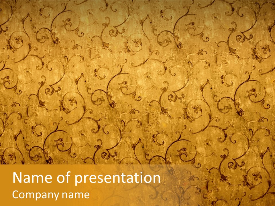 Vintage Background PowerPoint Template