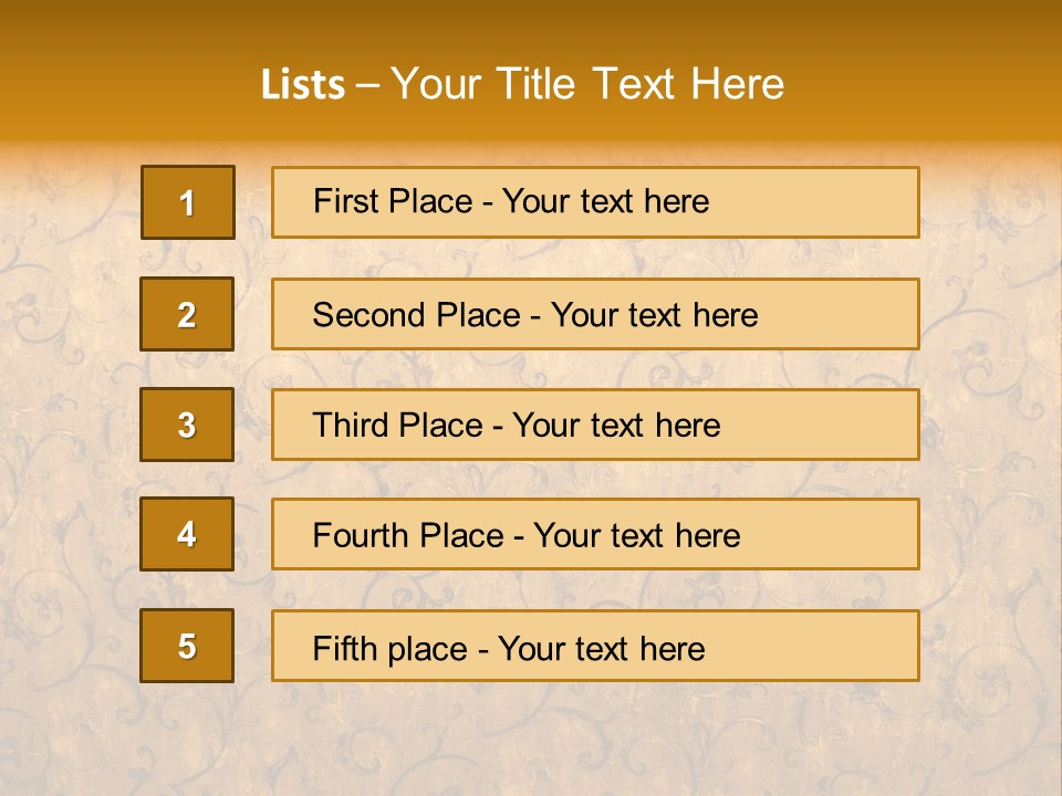 Vintage Background PowerPoint Template