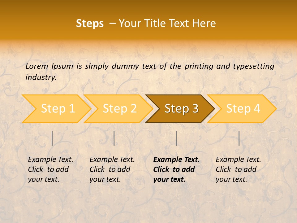 Vintage Background PowerPoint Template