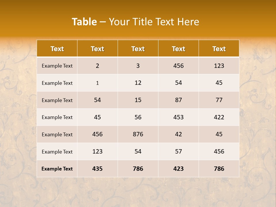 Vintage Background PowerPoint Template