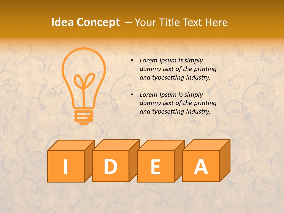 Vintage Background PowerPoint Template