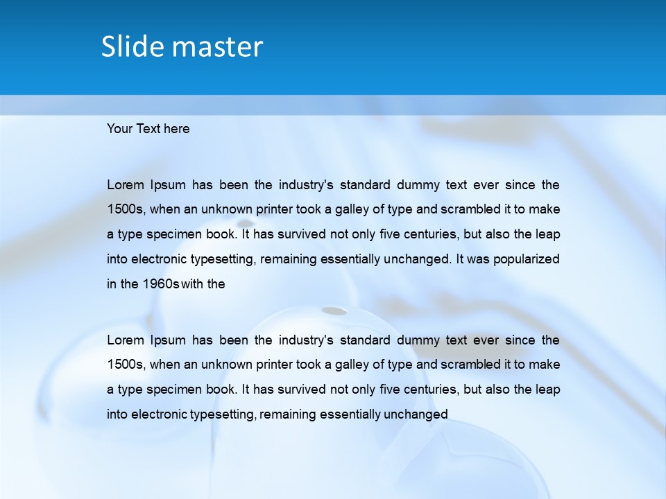 Contemporary Celebration Table PowerPoint Template