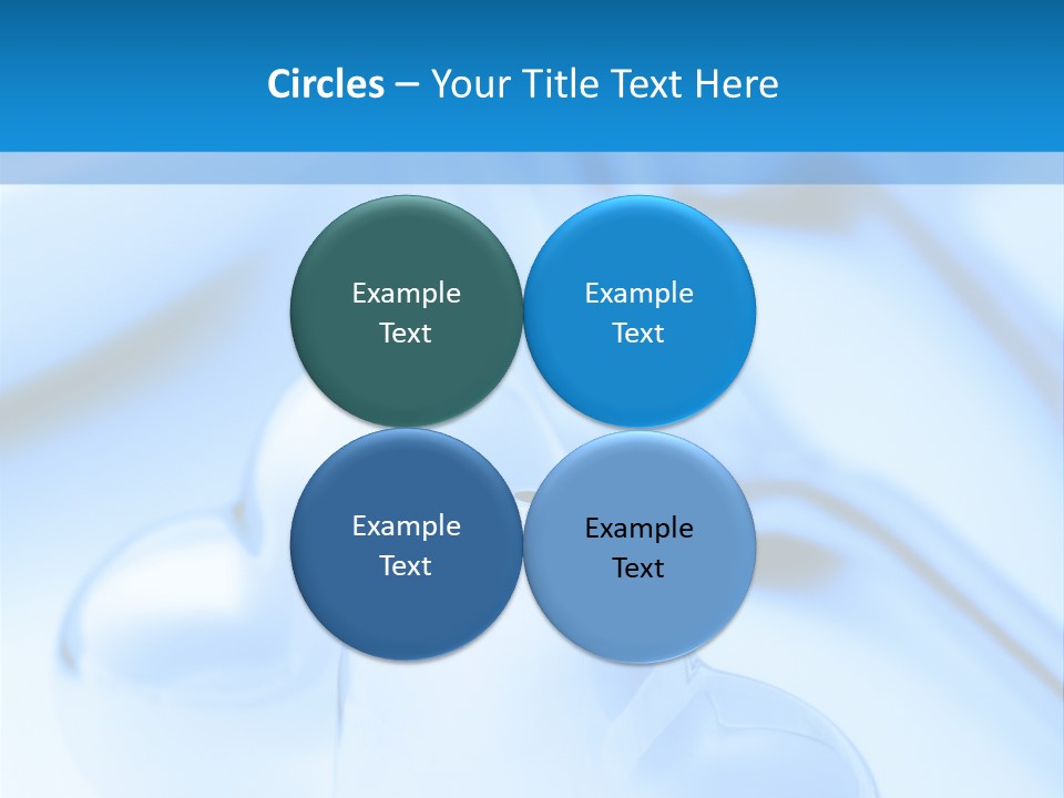 Contemporary Celebration Table PowerPoint Template