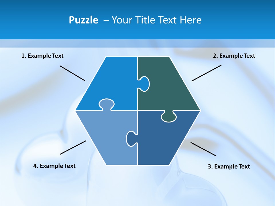 Contemporary Celebration Table PowerPoint Template