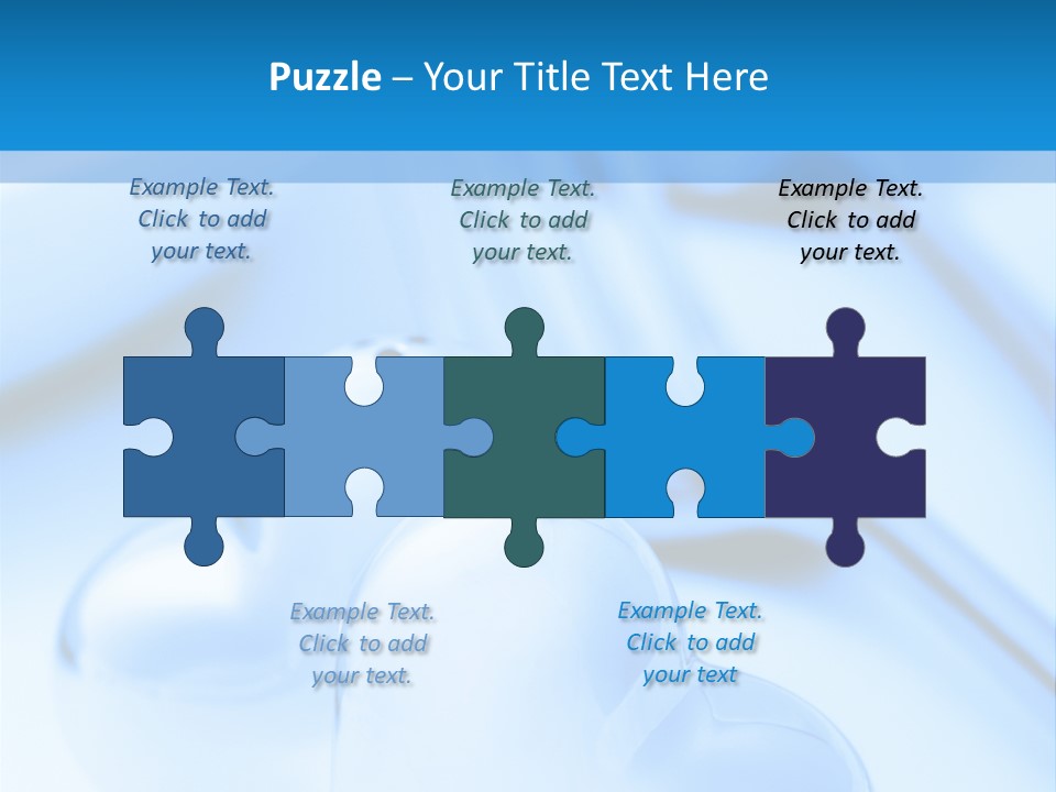 Contemporary Celebration Table PowerPoint Template