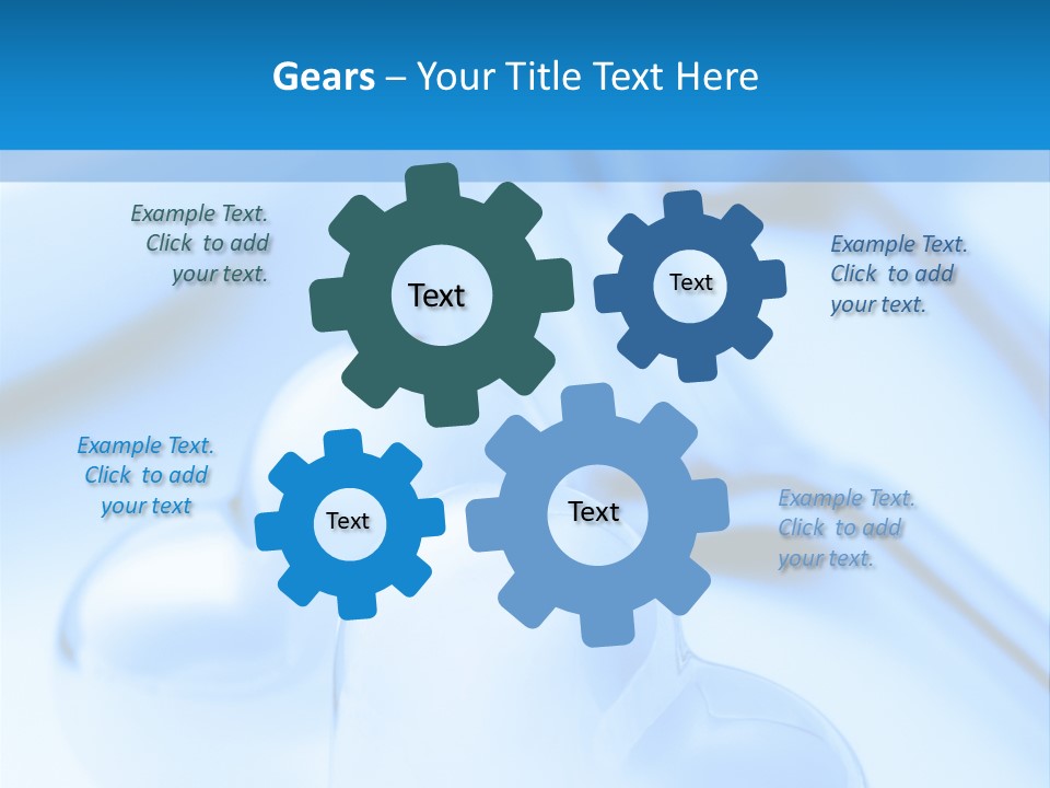 Contemporary Celebration Table PowerPoint Template