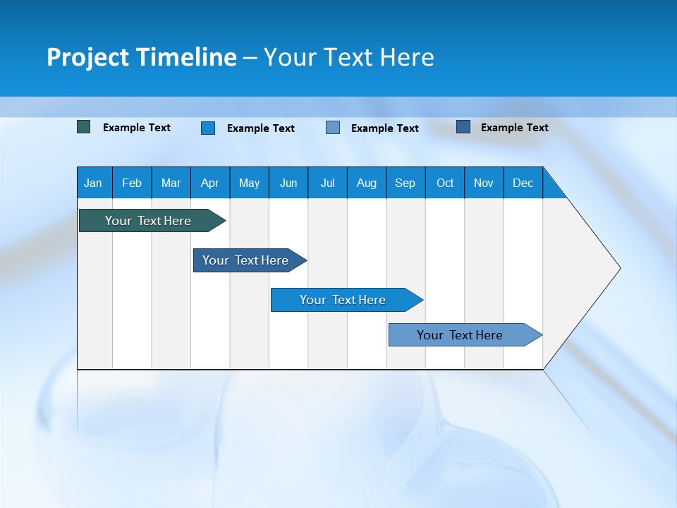 Contemporary Celebration Table PowerPoint Template