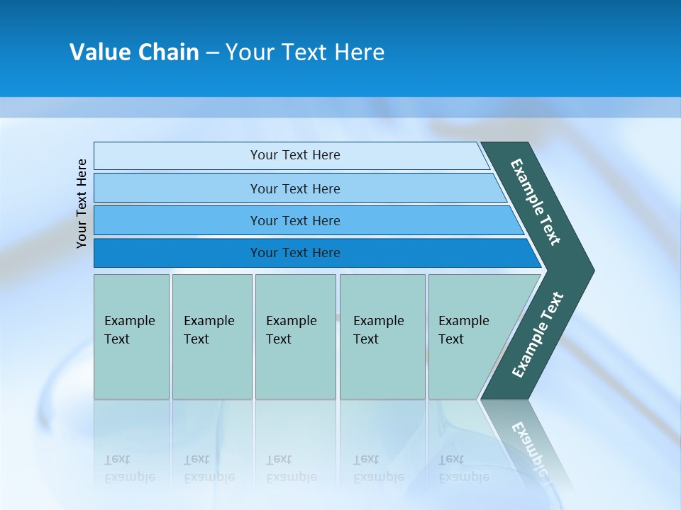 Contemporary Celebration Table PowerPoint Template