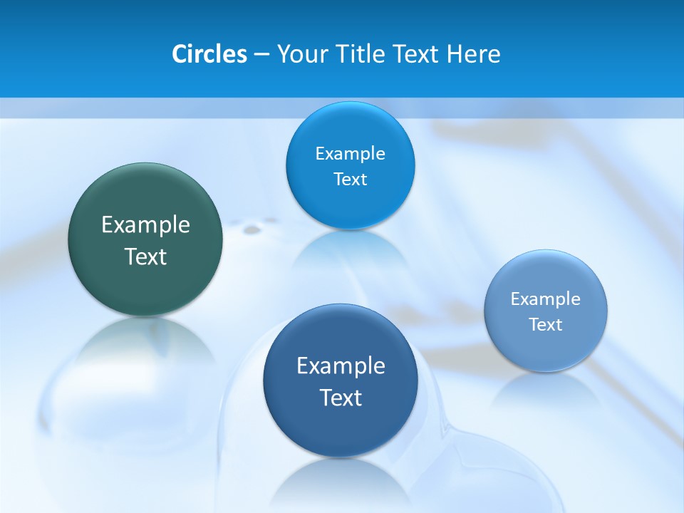 Contemporary Celebration Table PowerPoint Template