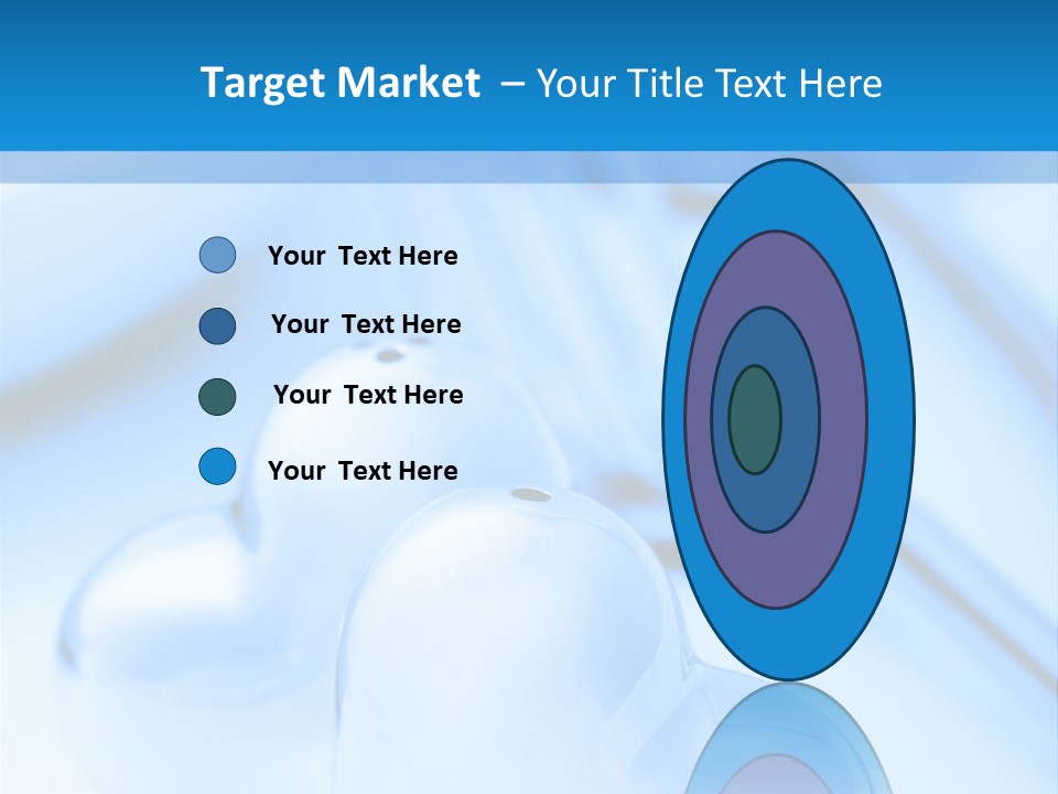 Contemporary Celebration Table PowerPoint Template