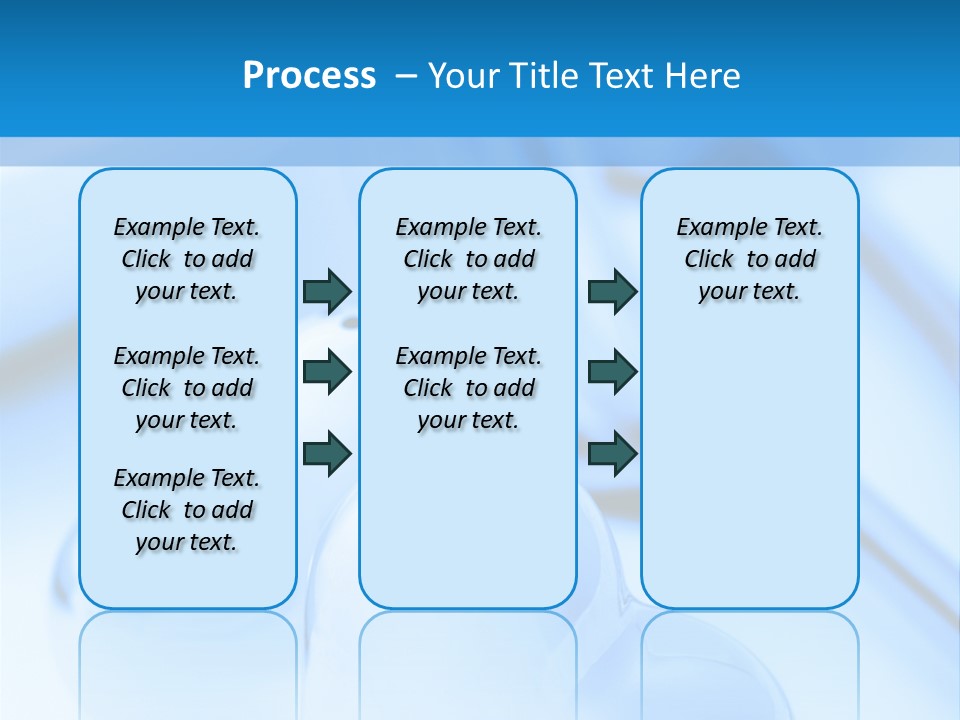 Contemporary Celebration Table PowerPoint Template