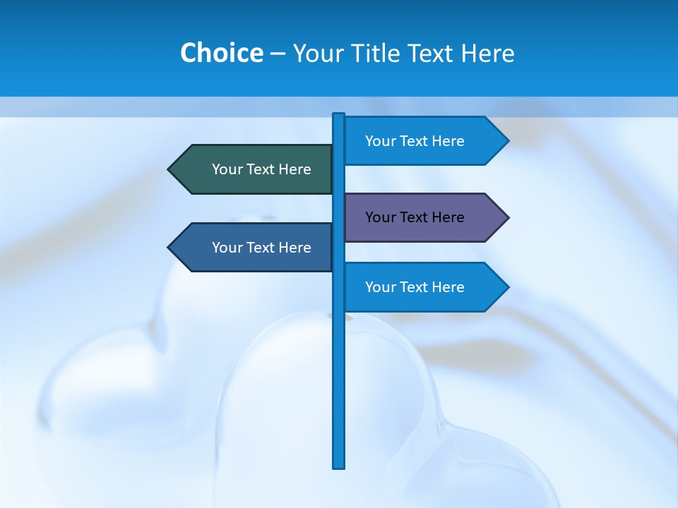 Contemporary Celebration Table PowerPoint Template