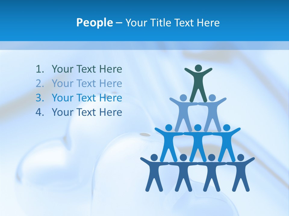 Contemporary Celebration Table PowerPoint Template