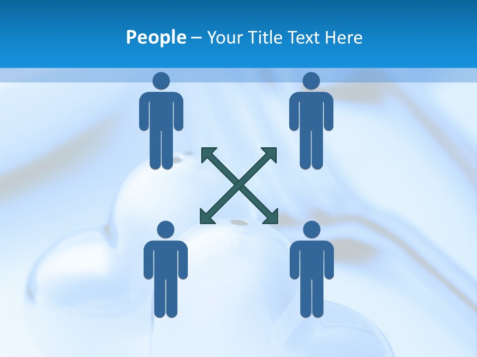 Contemporary Celebration Table PowerPoint Template