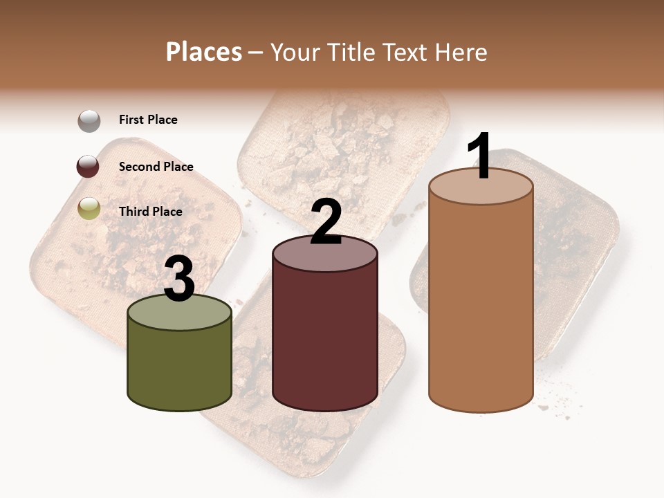 Broken Eyeshadow PowerPoint Template