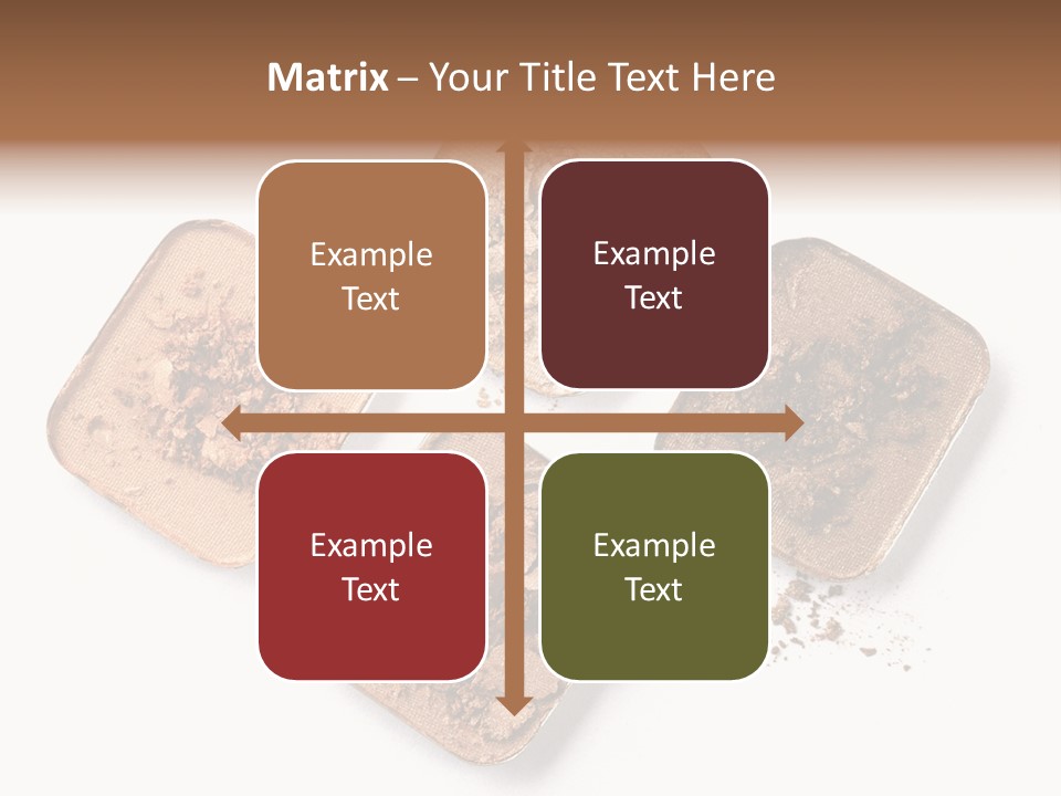 Broken Eyeshadow PowerPoint Template