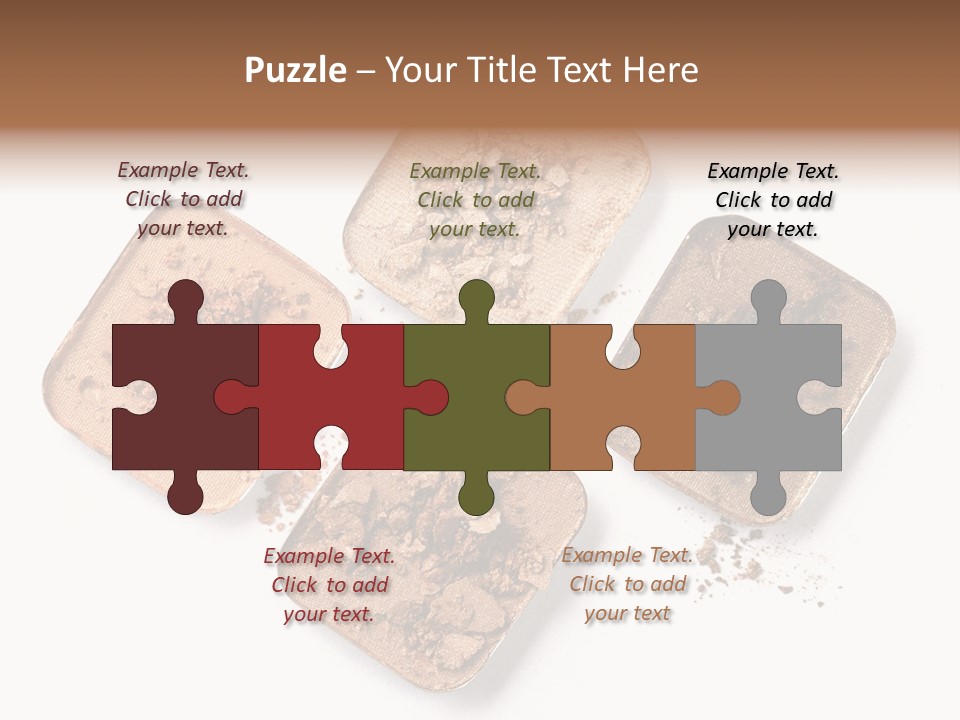 Broken Eyeshadow PowerPoint Template