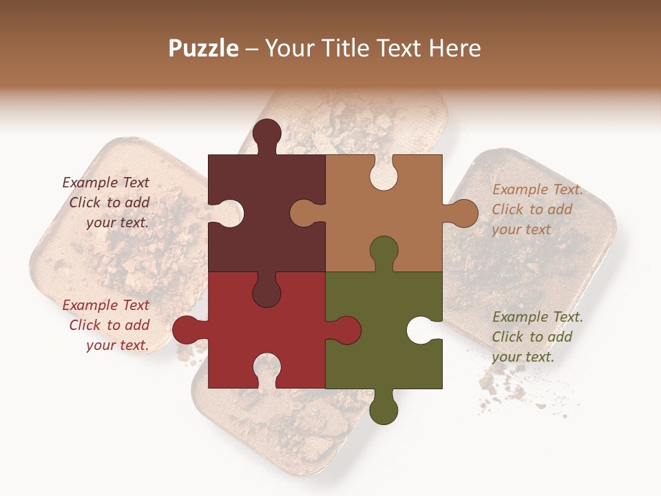 Broken Eyeshadow PowerPoint Template