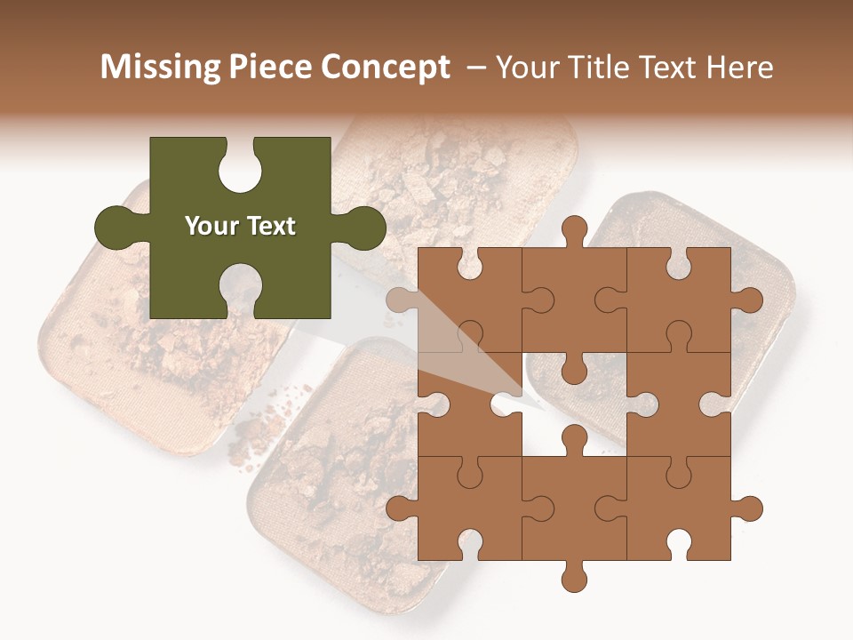 Broken Eyeshadow PowerPoint Template