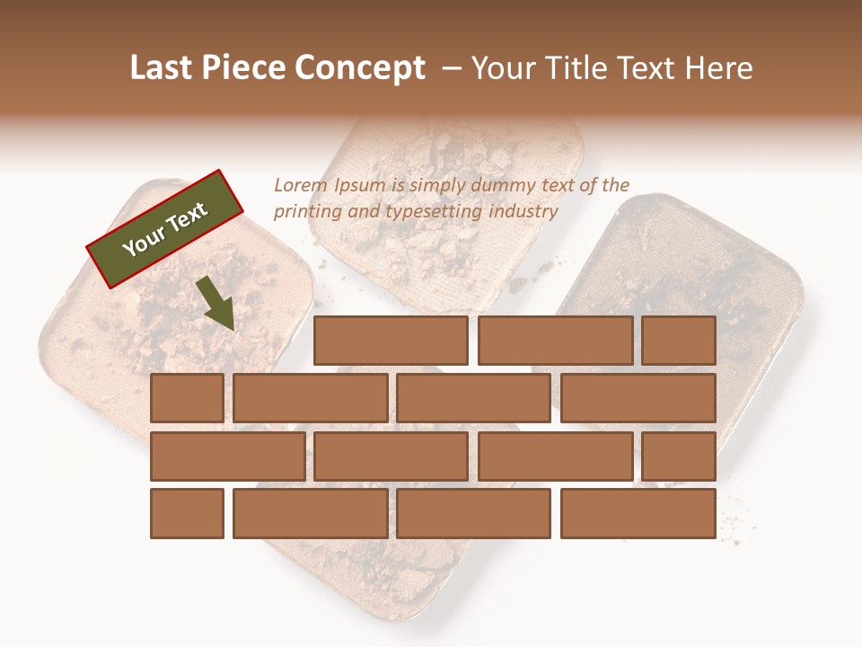 Broken Eyeshadow PowerPoint Template