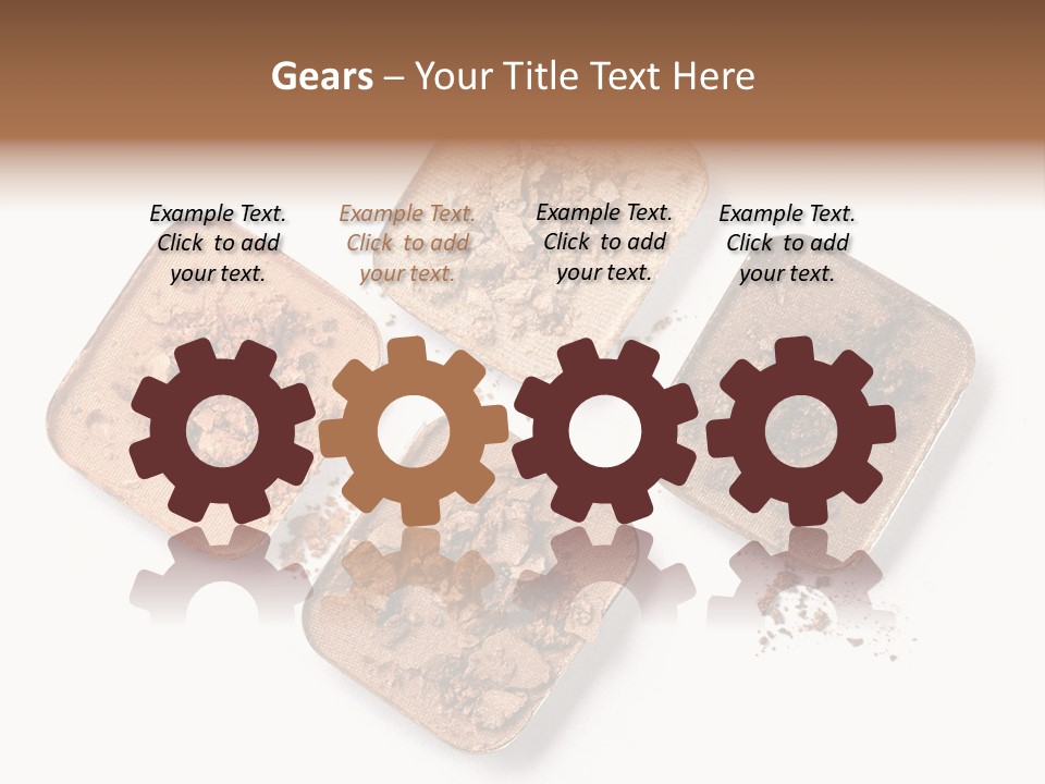 Broken Eyeshadow PowerPoint Template