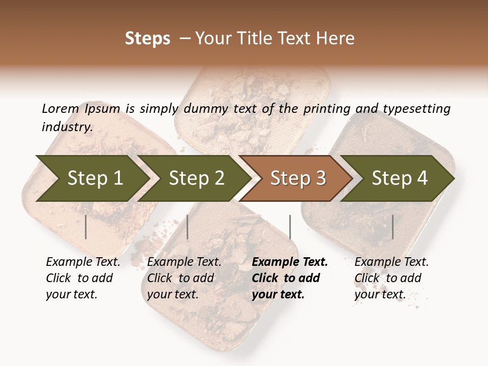 Broken Eyeshadow PowerPoint Template