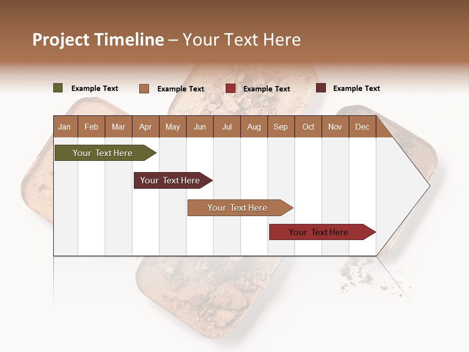 Broken Eyeshadow PowerPoint Template