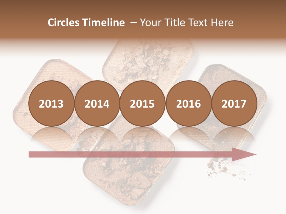 Broken Eyeshadow PowerPoint Template