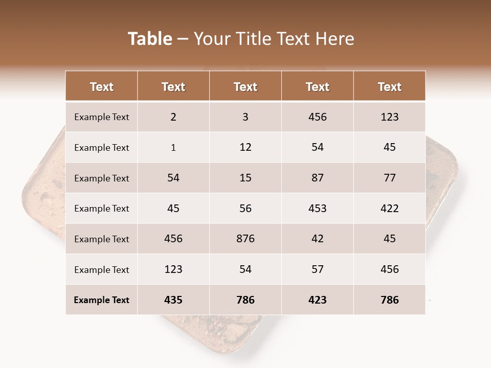 Broken Eyeshadow PowerPoint Template