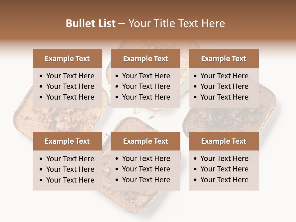 Broken Eyeshadow PowerPoint Template