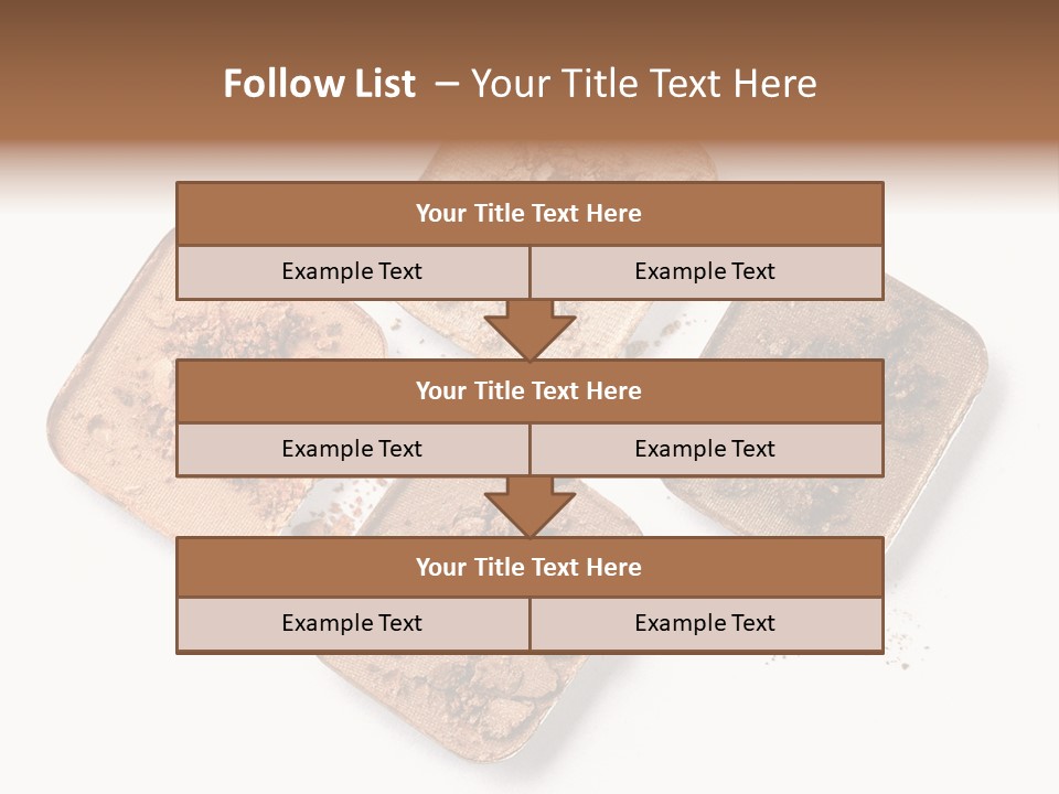 Broken Eyeshadow PowerPoint Template