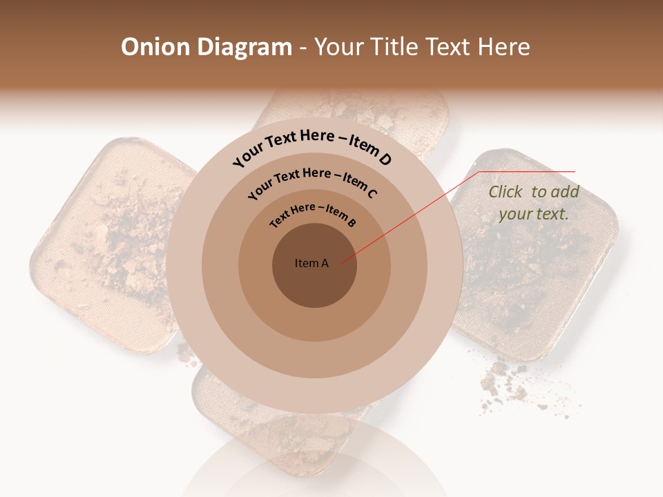 Broken Eyeshadow PowerPoint Template