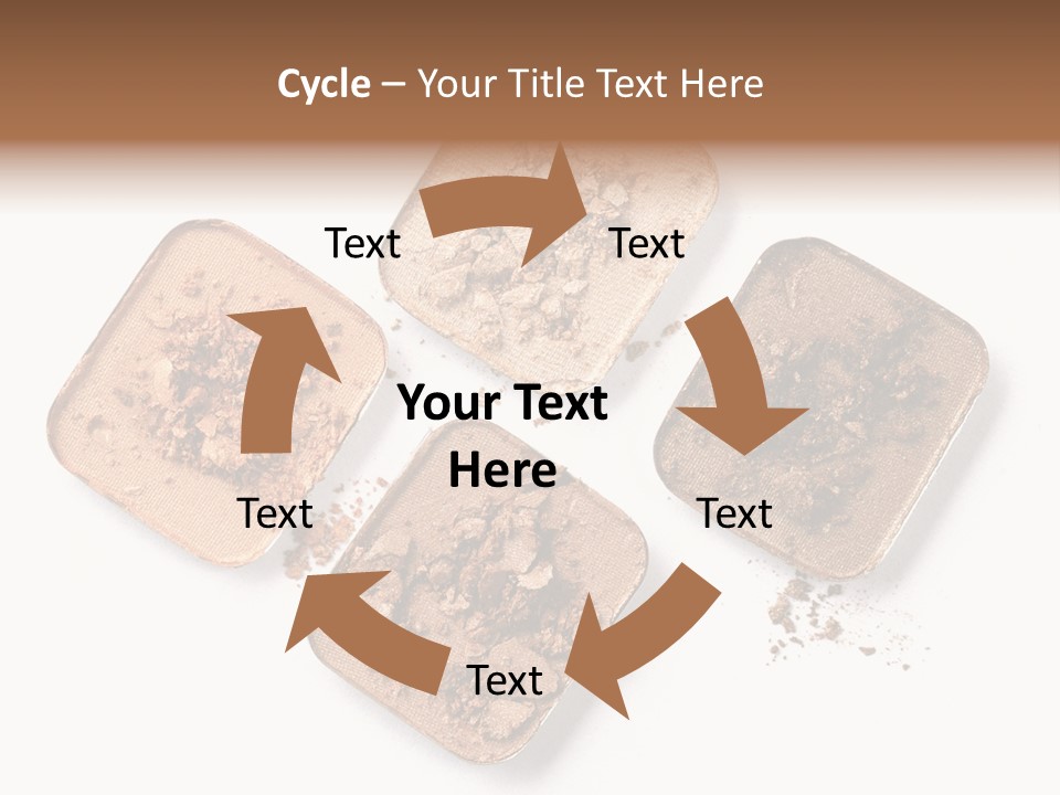 Broken Eyeshadow PowerPoint Template