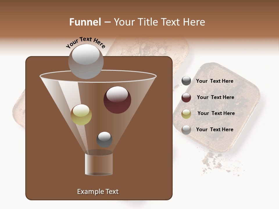 Broken Eyeshadow PowerPoint Template