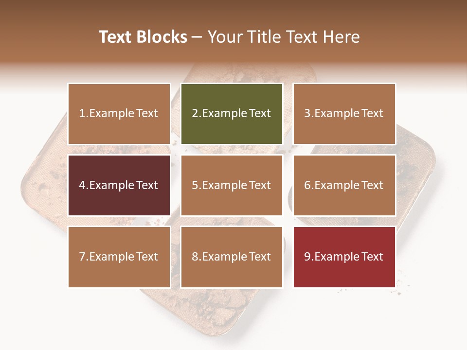 Broken Eyeshadow PowerPoint Template