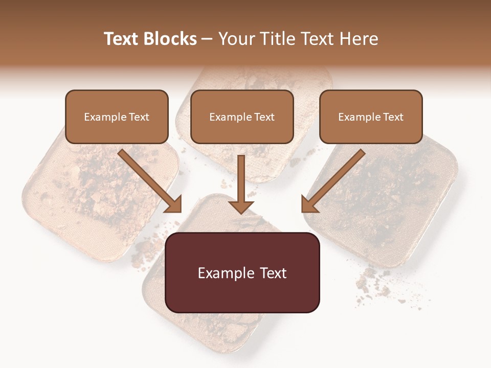 Broken Eyeshadow PowerPoint Template