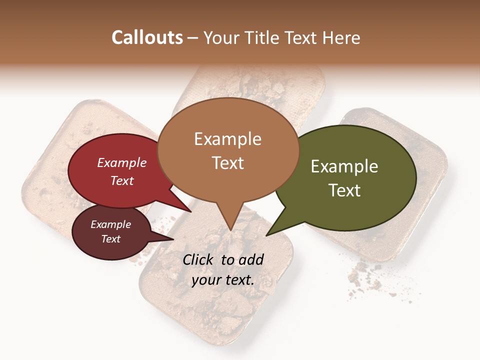 Broken Eyeshadow PowerPoint Template