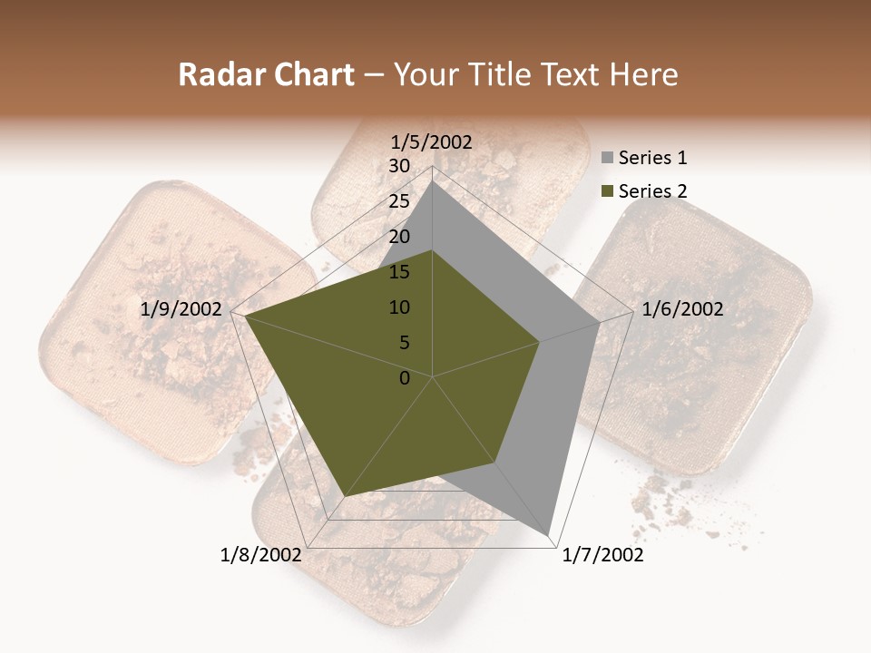 Broken Eyeshadow PowerPoint Template