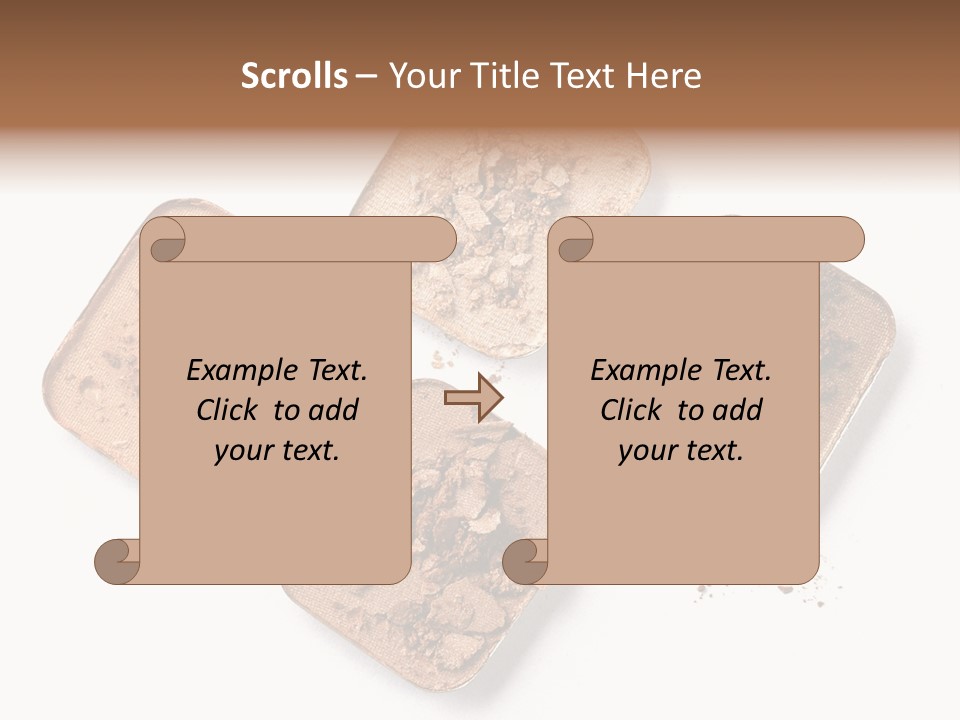 Broken Eyeshadow PowerPoint Template