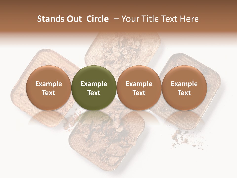 Broken Eyeshadow PowerPoint Template