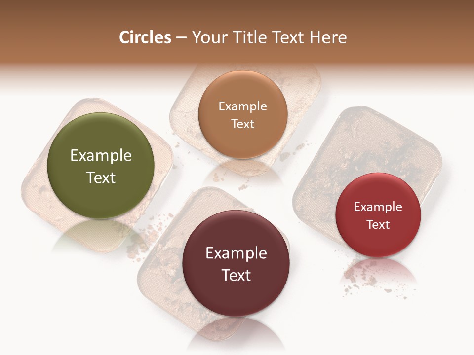 Broken Eyeshadow PowerPoint Template