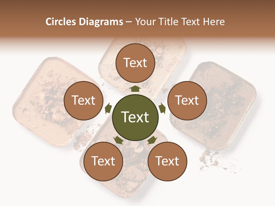 Broken Eyeshadow PowerPoint Template