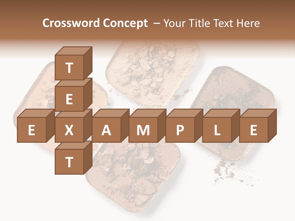 Broken Eyeshadow PowerPoint Template