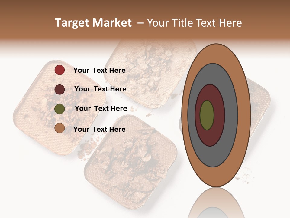 Broken Eyeshadow PowerPoint Template