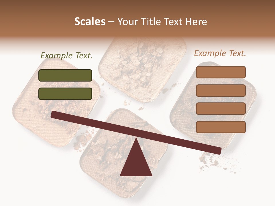Broken Eyeshadow PowerPoint Template