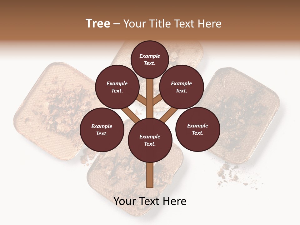 Broken Eyeshadow PowerPoint Template