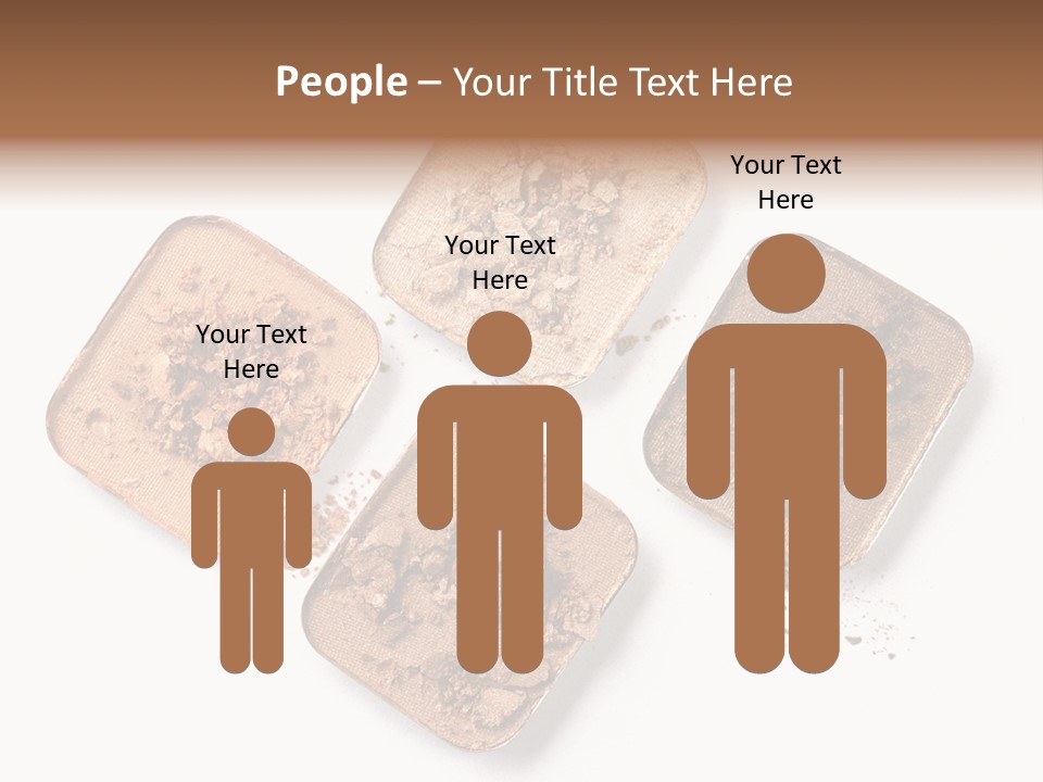 Broken Eyeshadow PowerPoint Template