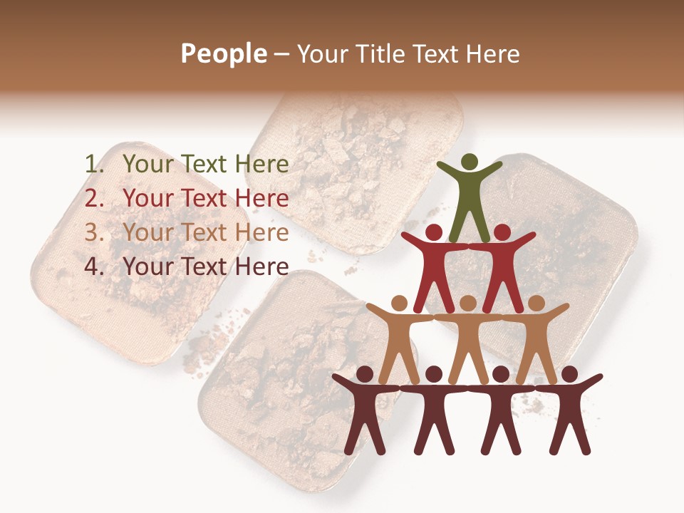 Broken Eyeshadow PowerPoint Template